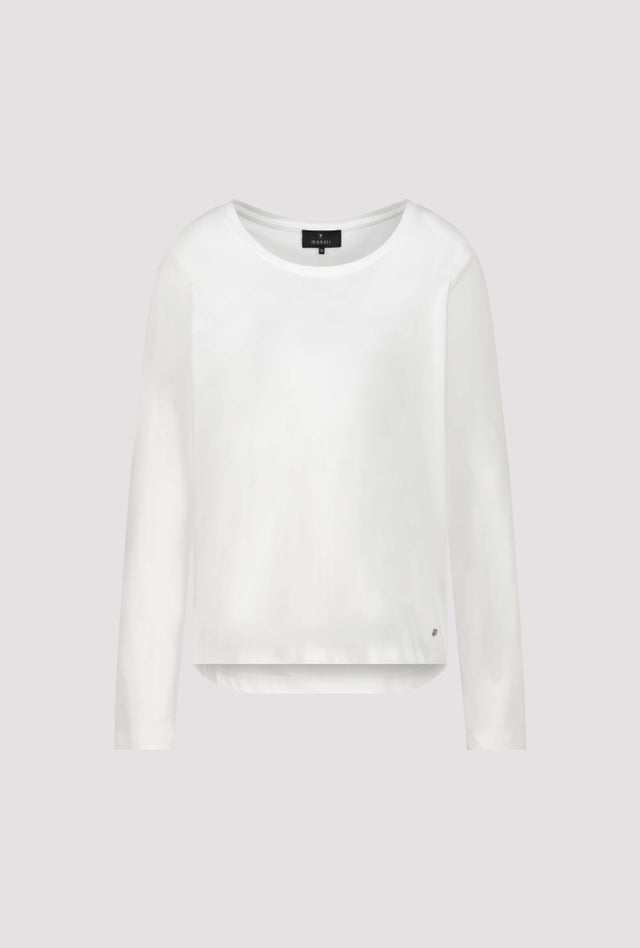 Langarmshirt mit Kellerfalte