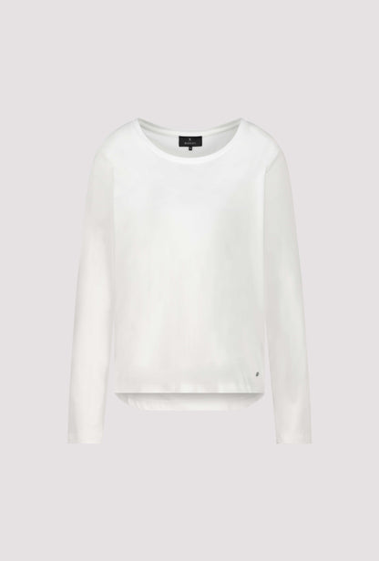 Langarmshirt mit Kellerfalte