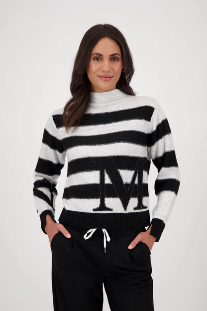 Pullover mit Streifenmuster