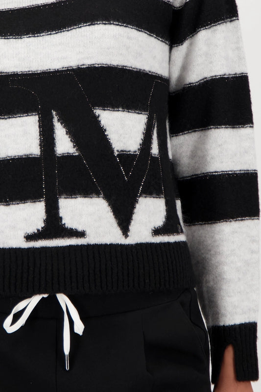 Pullover mit Streifenmuster