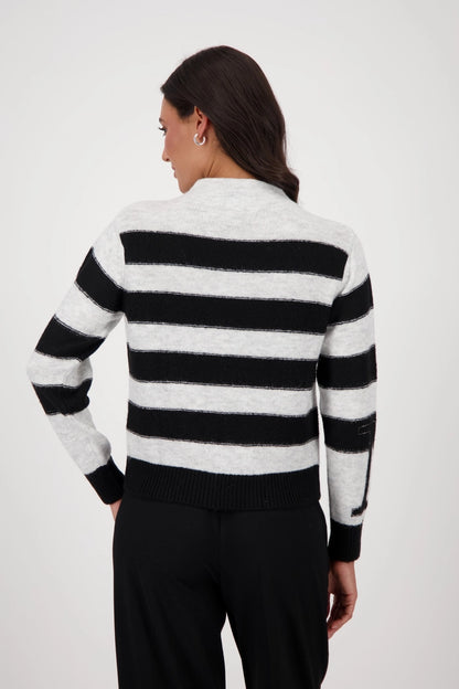 Pullover mit Streifenmuster