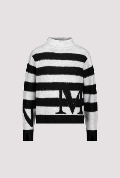Pullover mit Streifenmuster