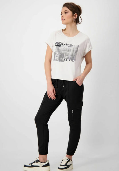 T-Shirt print - marmor