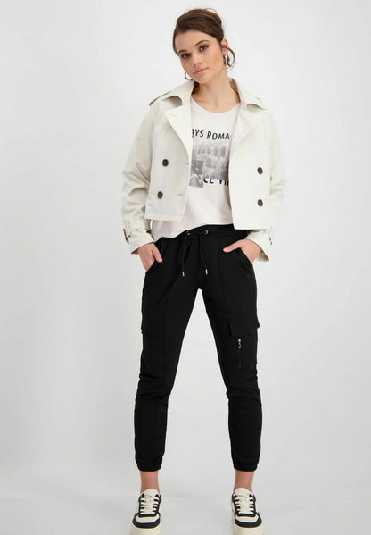 T-Shirt print - marmor