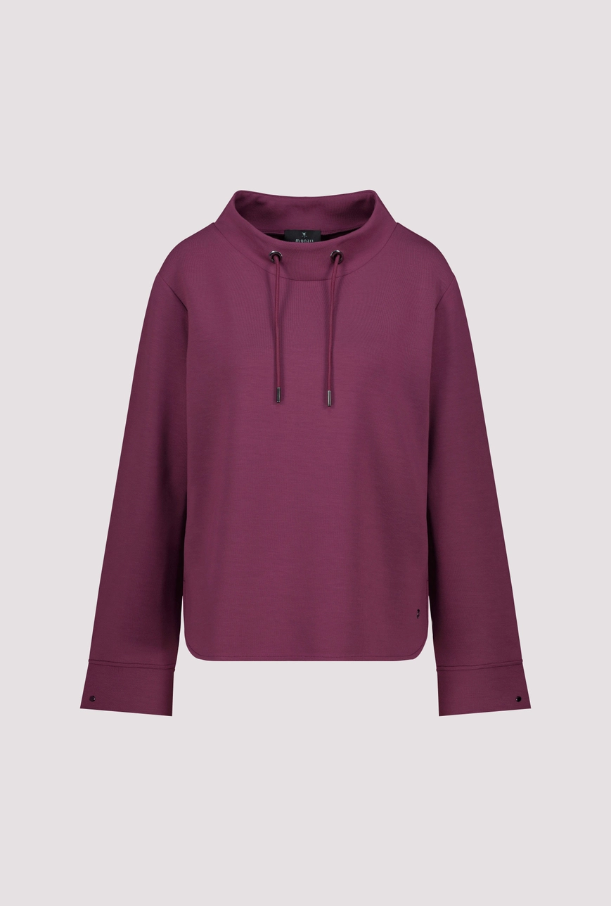 Sweatshirt mit Stehkragen