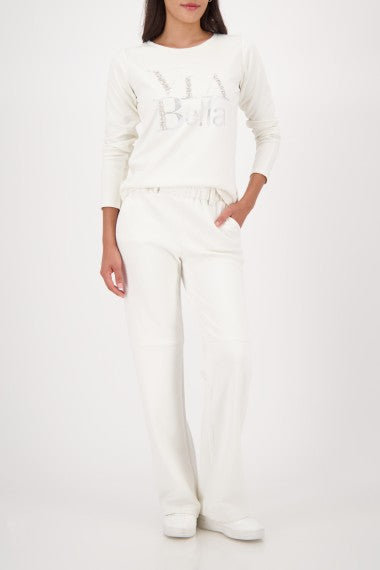 Sweatshirt Via Bella Schmuckschrift